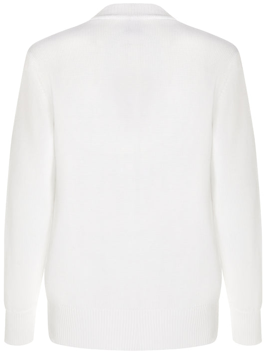 Strickjacke mit Knopfleiste | Vegane Strickwaren