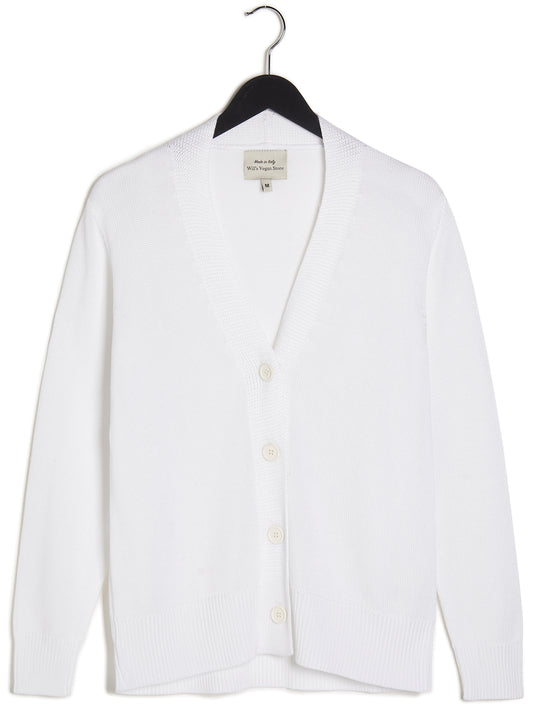 Strickjacke mit Knopfleiste | Vegane Strickwaren