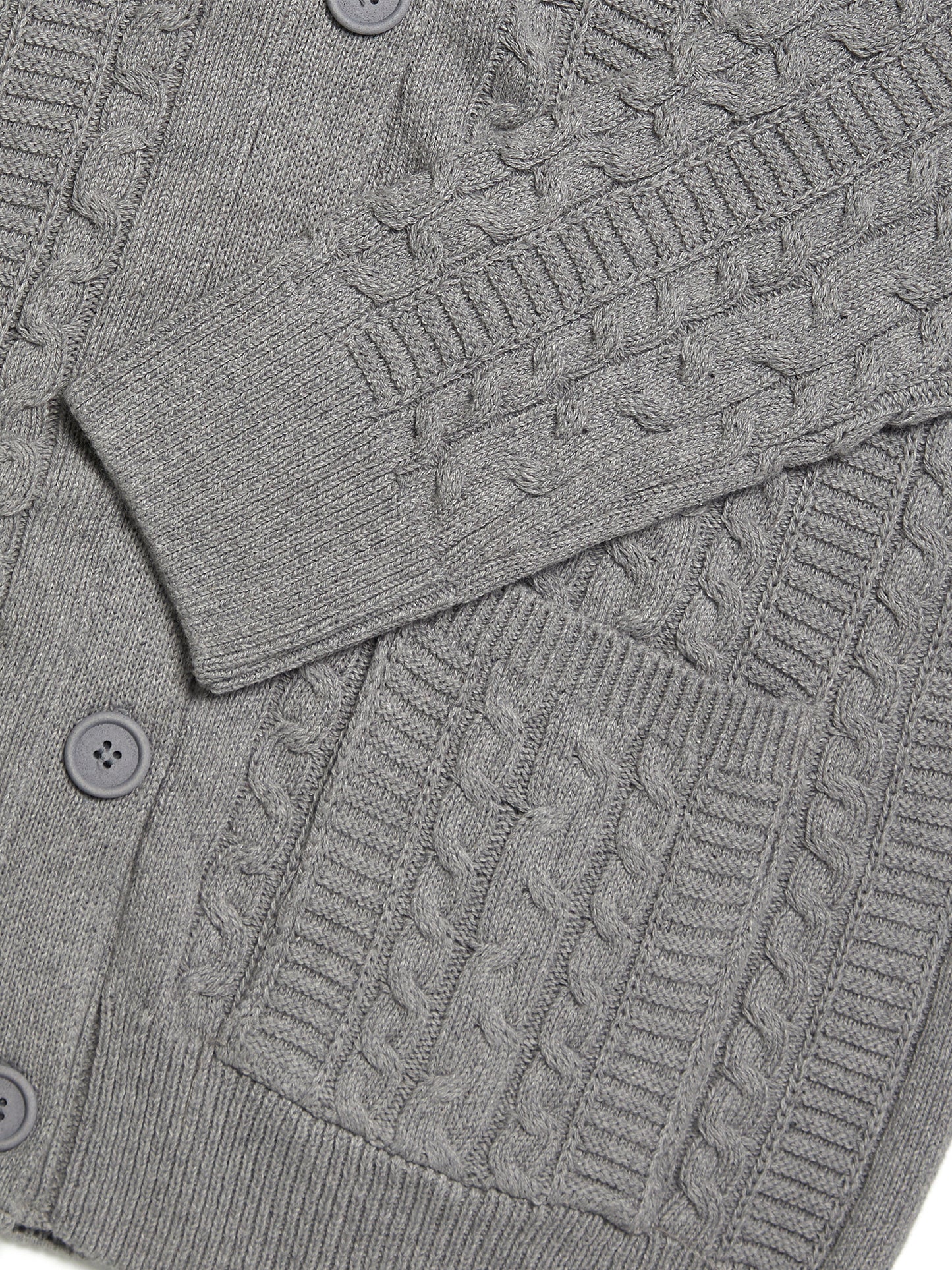Cardigan avec patte de boutonnage