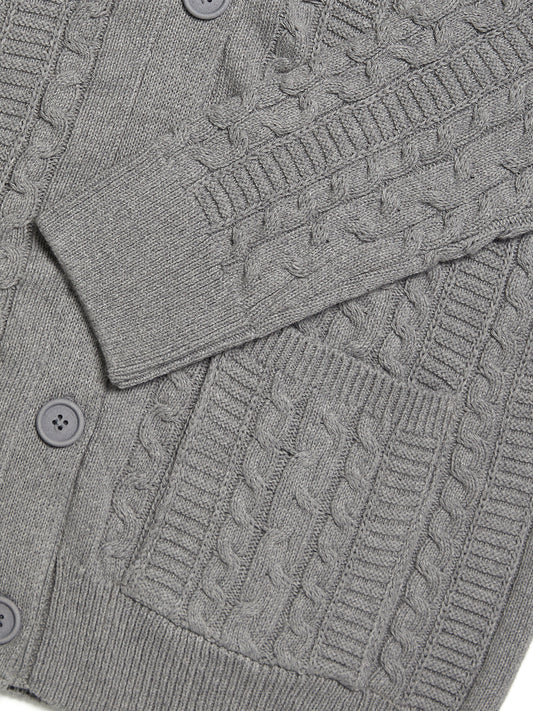 Strickjacke mit Knopfleiste | Vegane Strickwaren