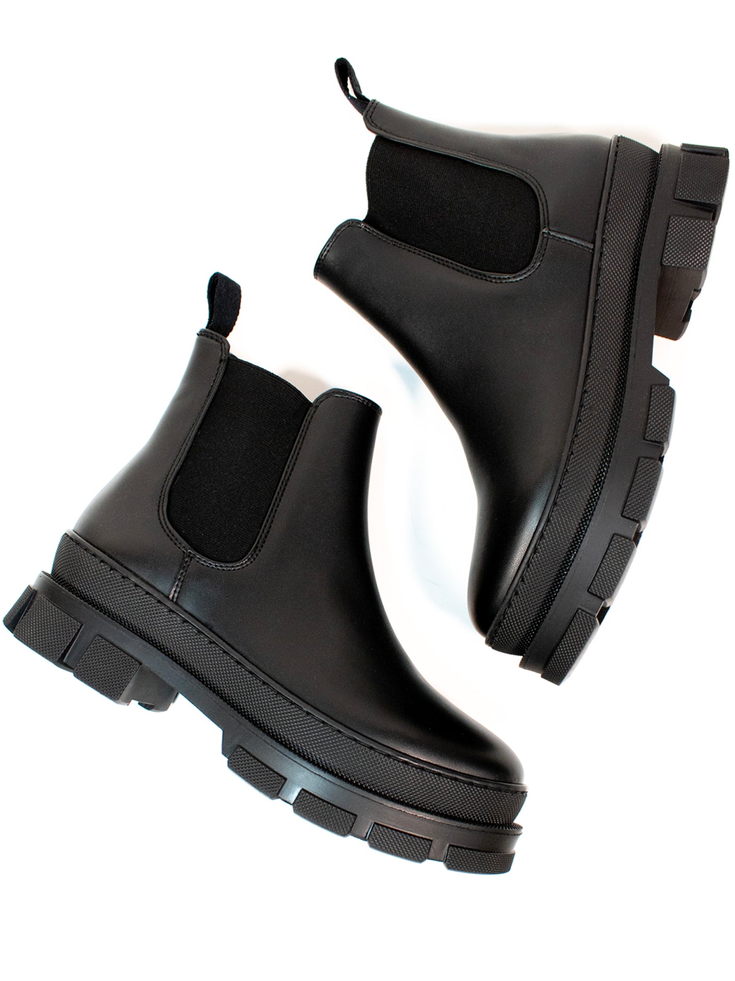 Luxe Track Sole Chelsea Stiefel