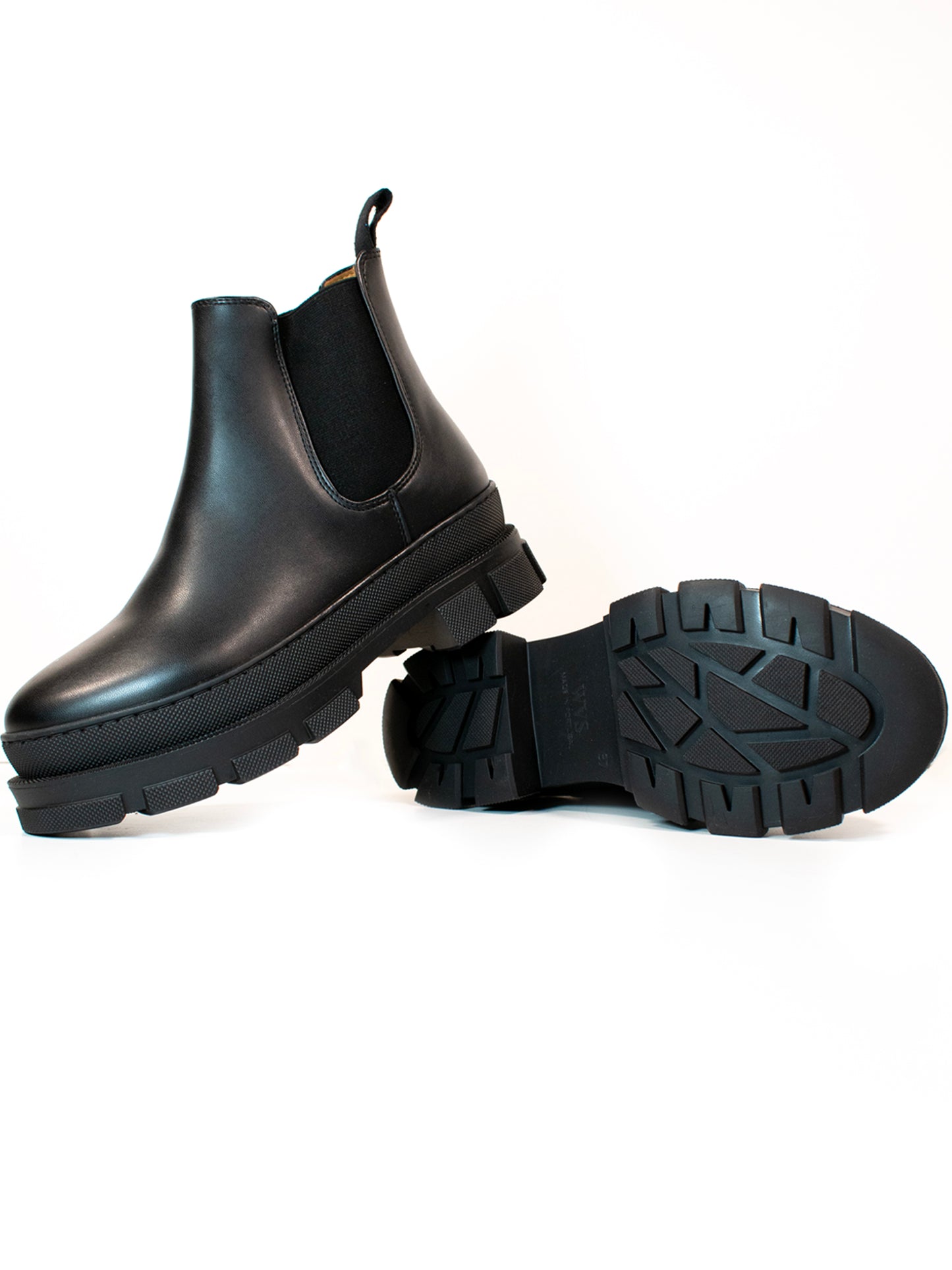 Luxe Track Sole Chelsea Stiefel