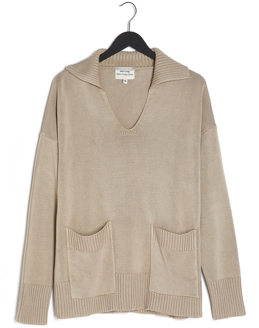 Übergroßer Pullover | Vegane Strickwaren