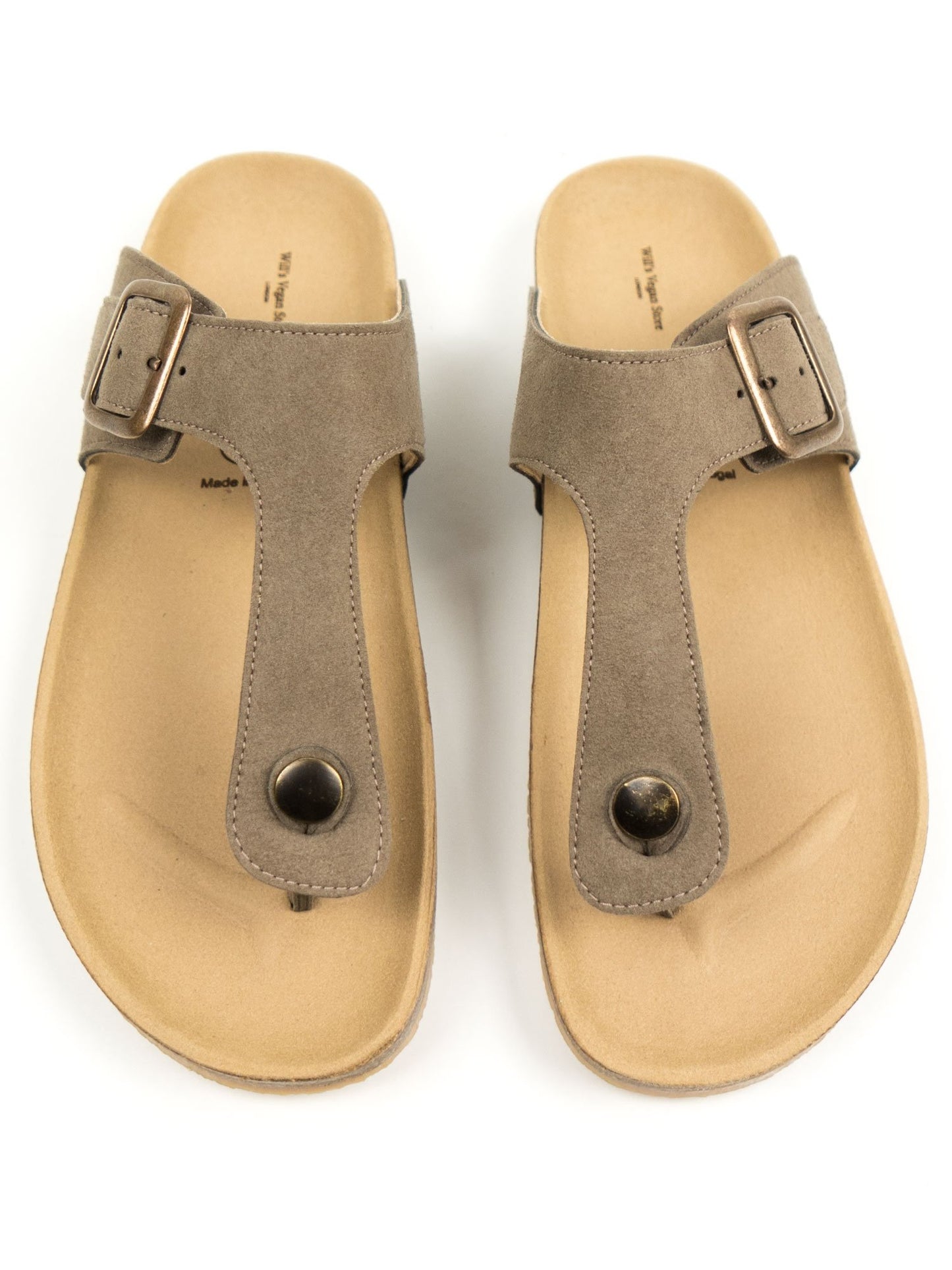 Zehensteg-Fußbett-Sandalen | Will's Vegan Shop