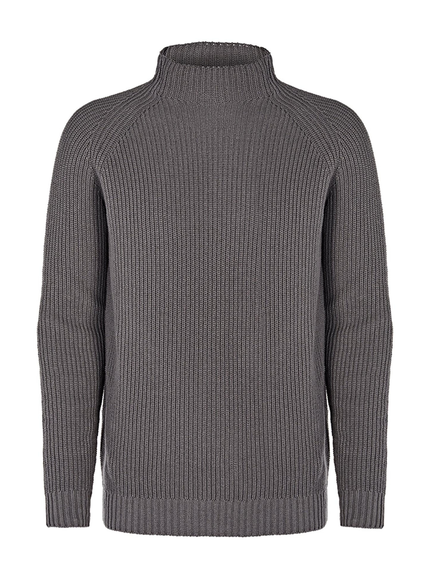 Recycelter Rundstrick-Mockneck | Will's Vegan Shop