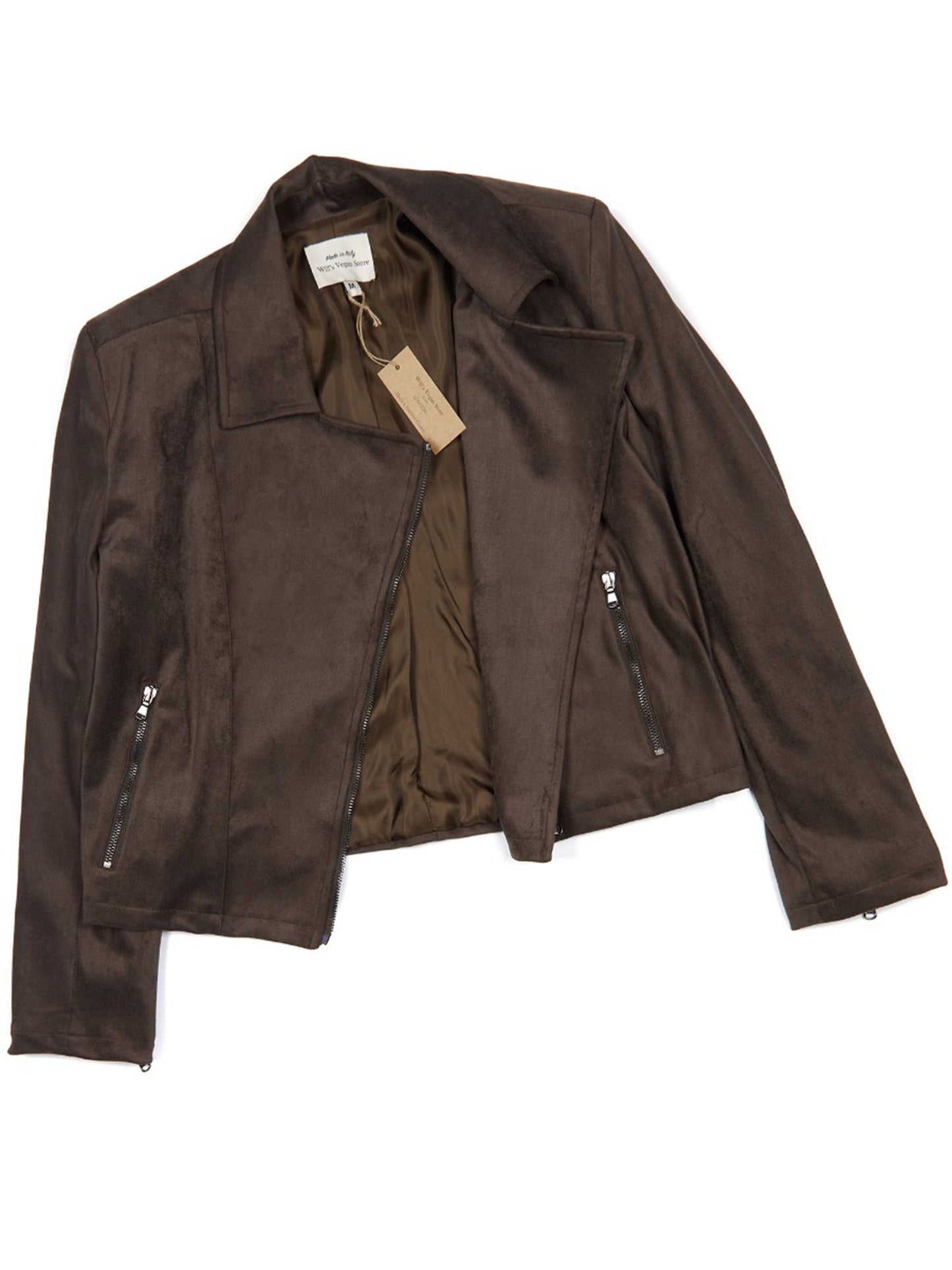 Vegane Wildleder-Biker-Jacke | Will's Vegan Shop