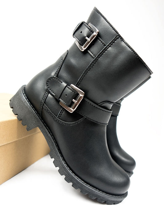 Biker-Stiefel | Vegane Stiefel