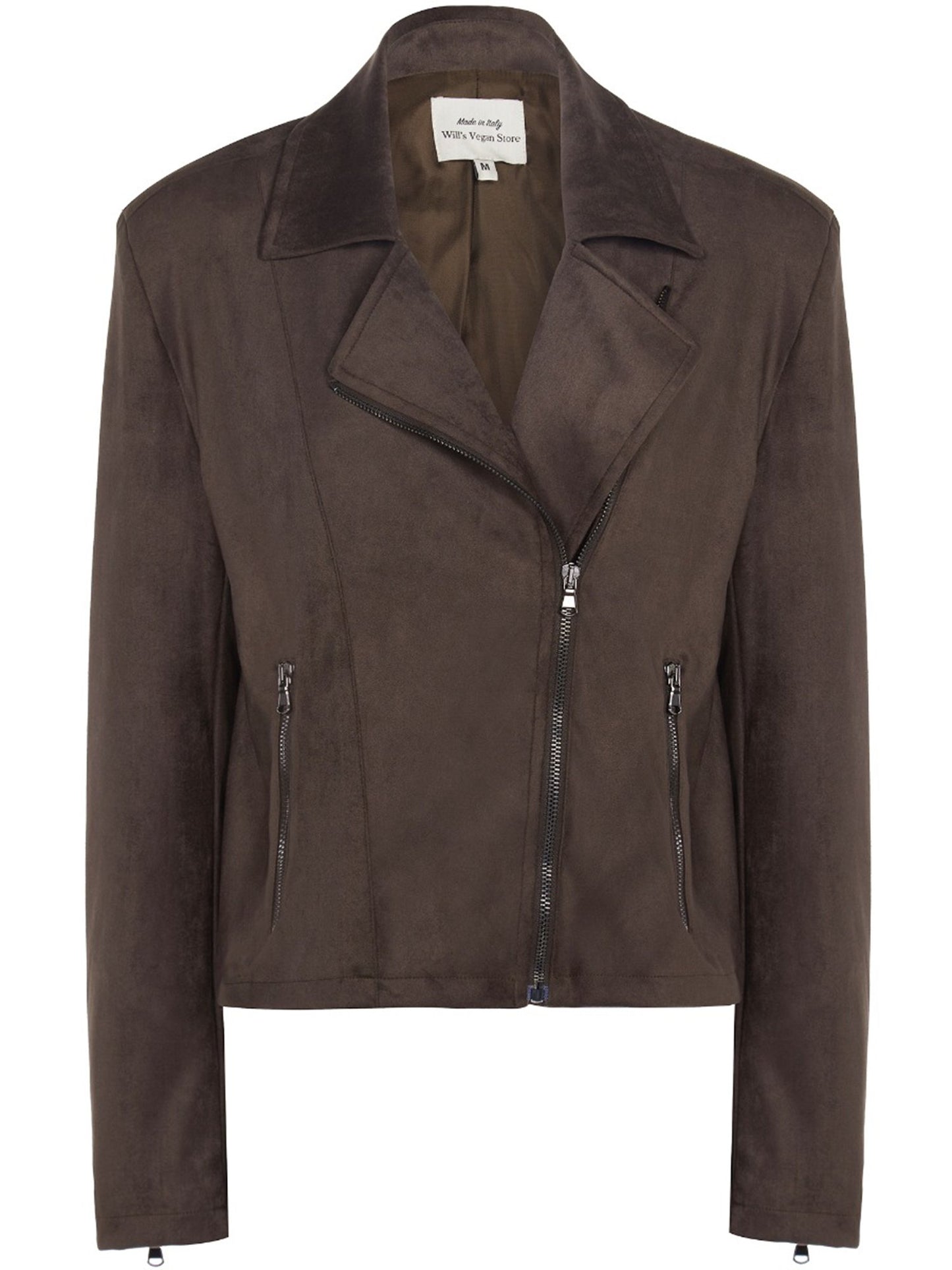 Vegane Wildleder-Biker-Jacke | Will's Vegan Shop