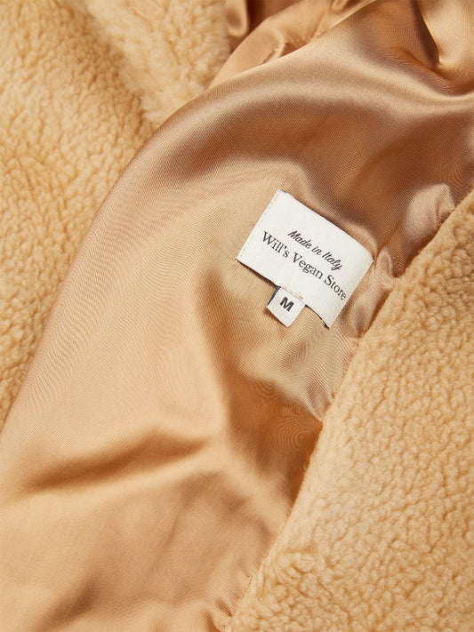 Recycelter Teddy-Mantel | Vegane Mäntel und Jacken