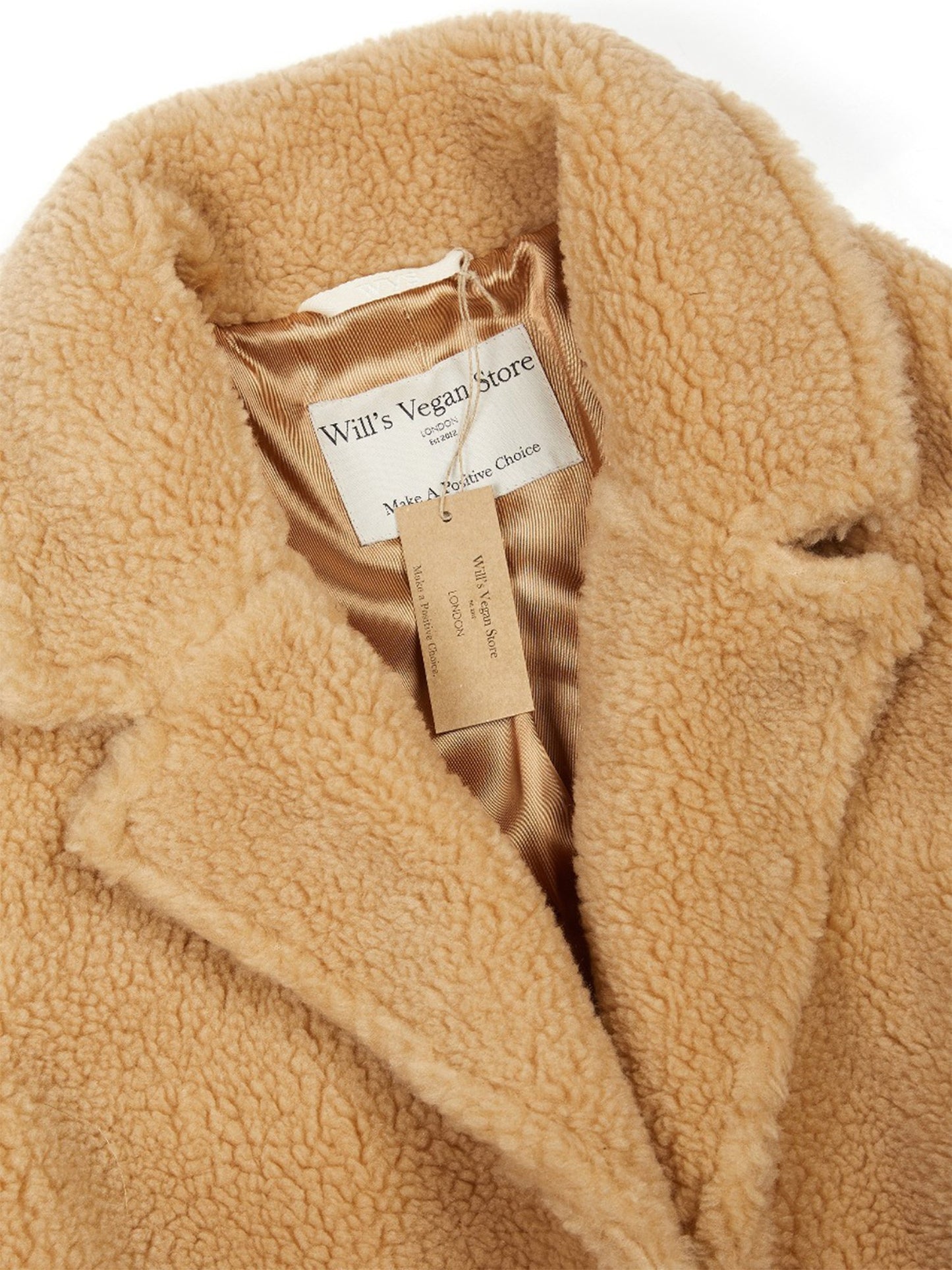 Recycelter Teddy-Mantel | Will's Vegan Shop