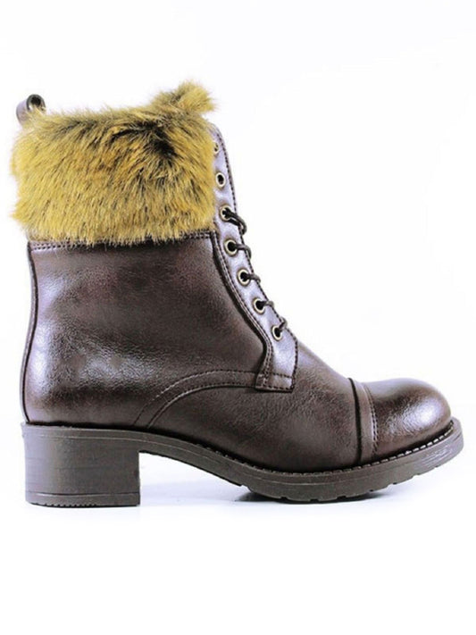 Isolierte Aviator-Stiefel | Vegane Winterstiefel