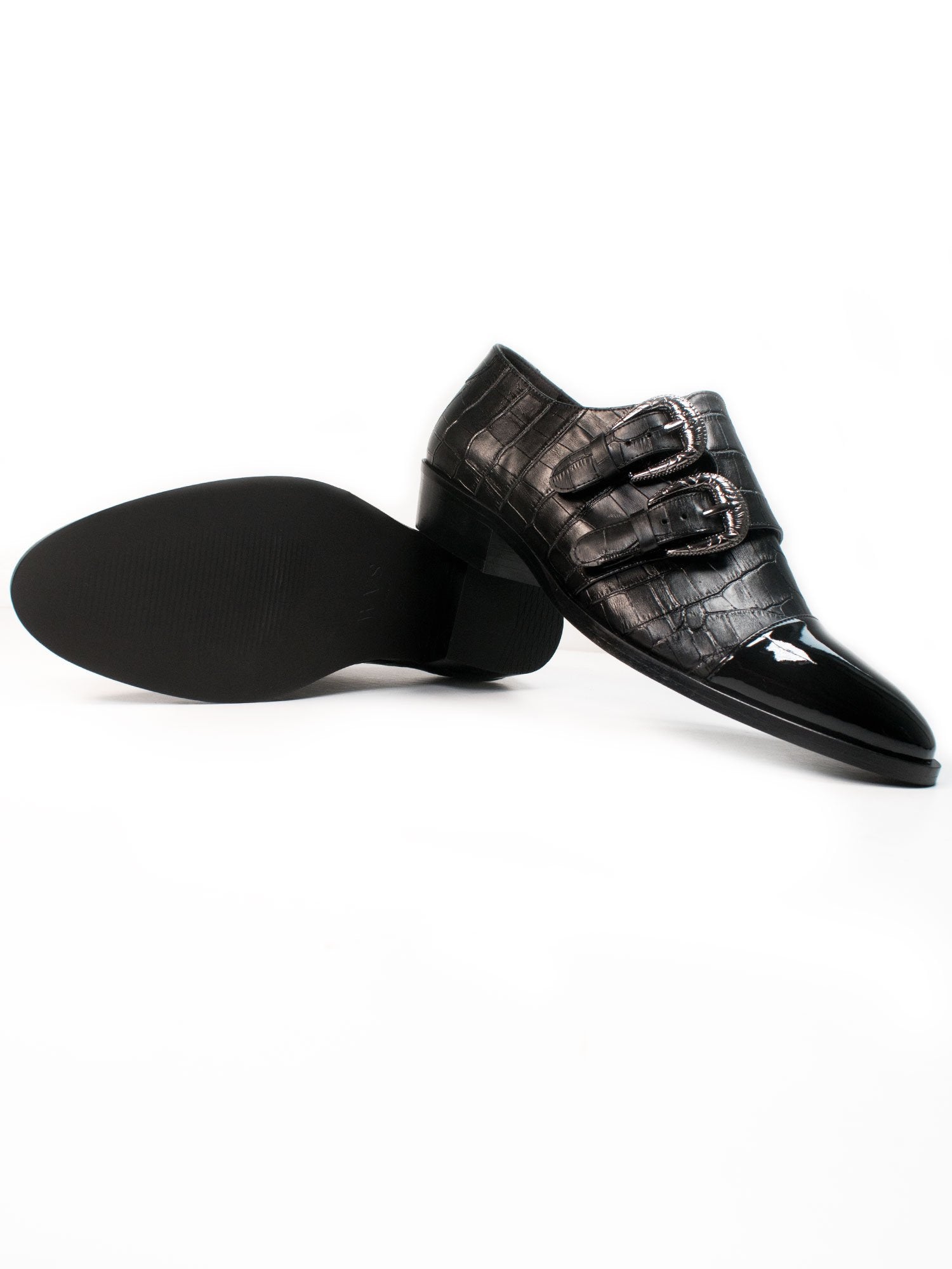 Mock Croc Mönchsriemen | Will's Vegan Shop