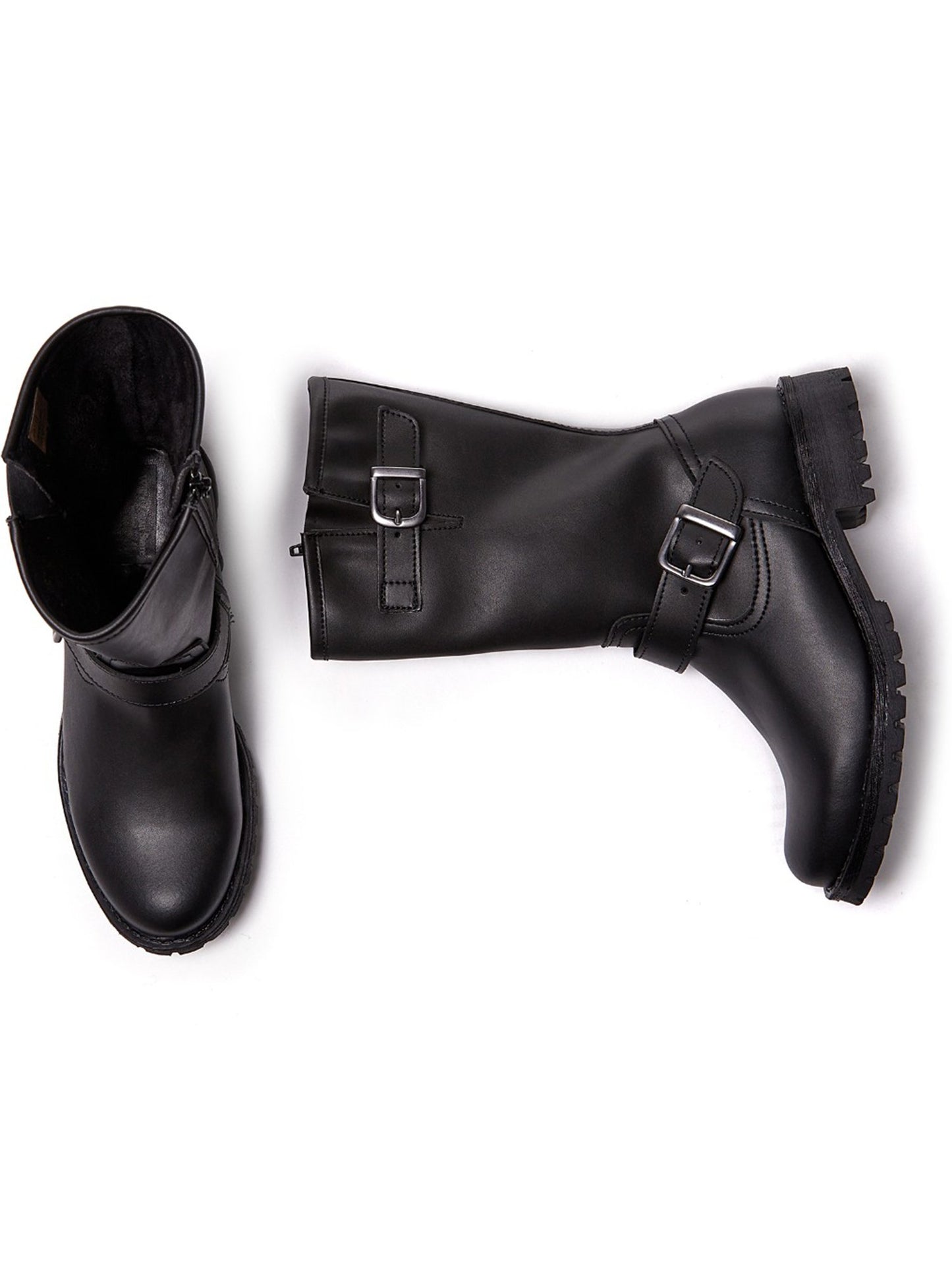 Mittellange Moto-Stiefel | Will's Vegan Shop