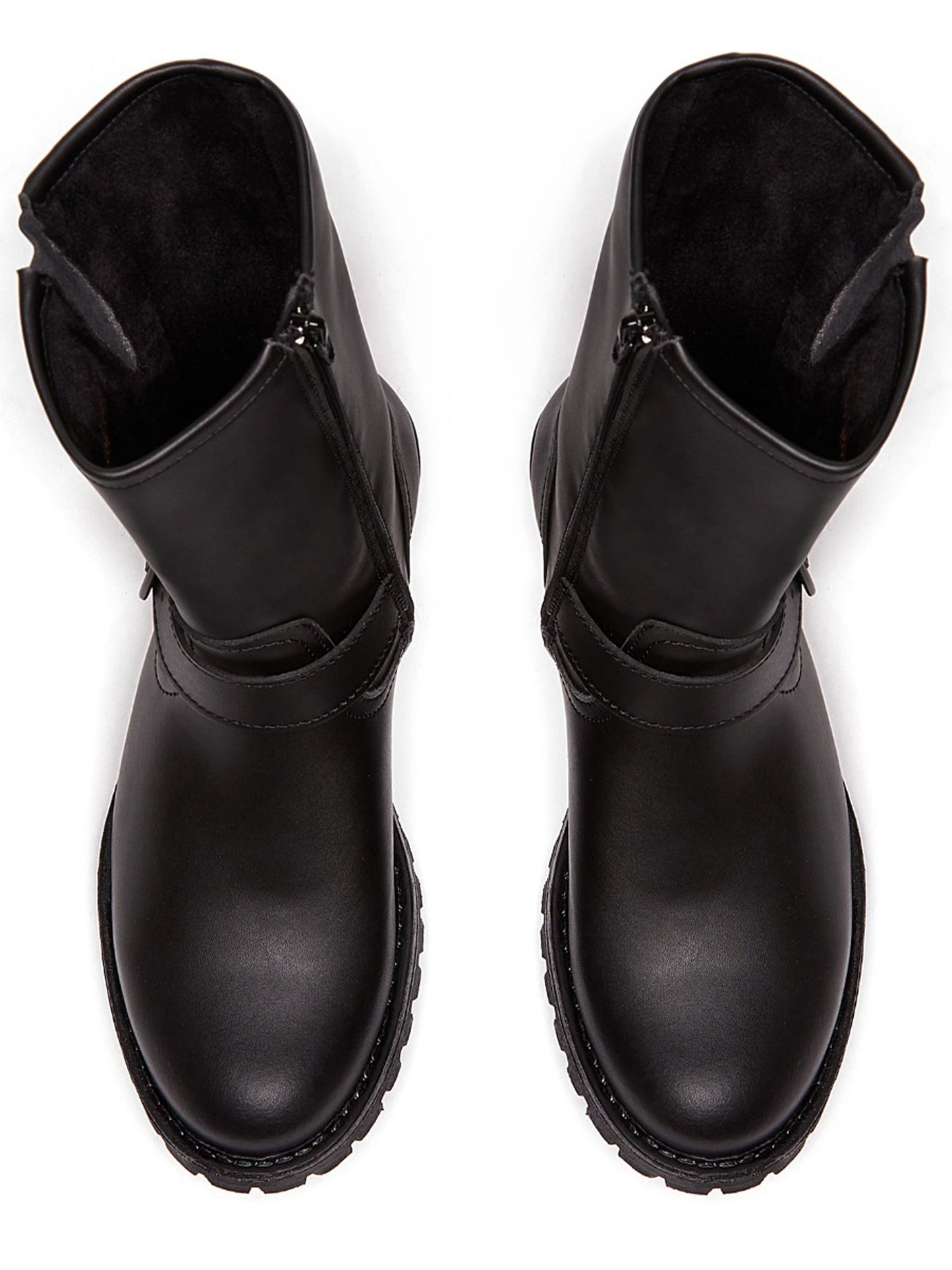 Mittellange Moto-Stiefel | Will's Vegan Shop