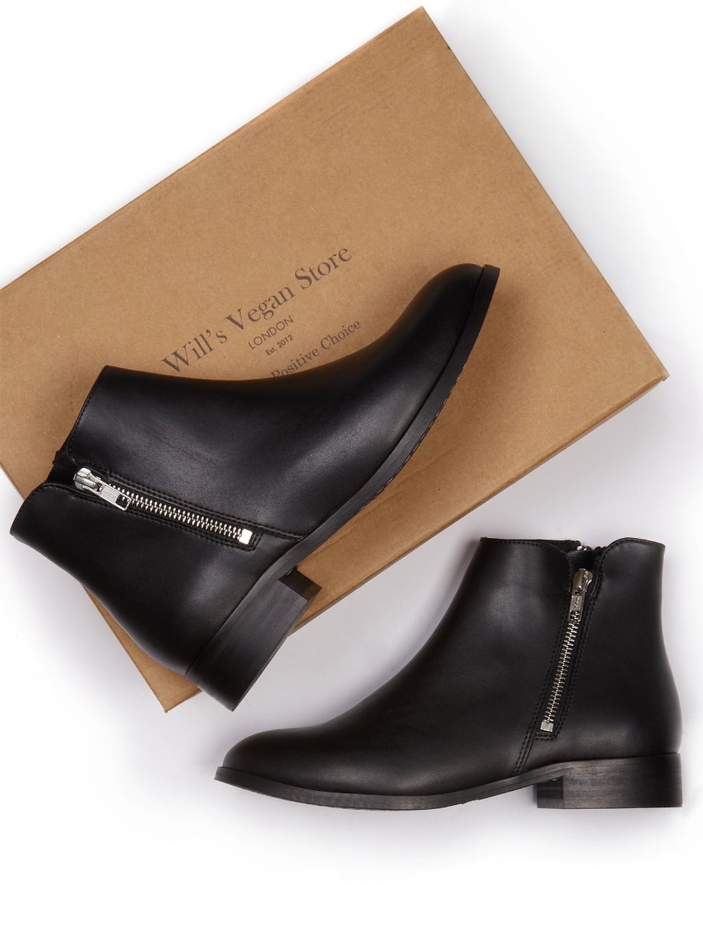 Niedrige Ankle Booties | Will's Vegan Shop