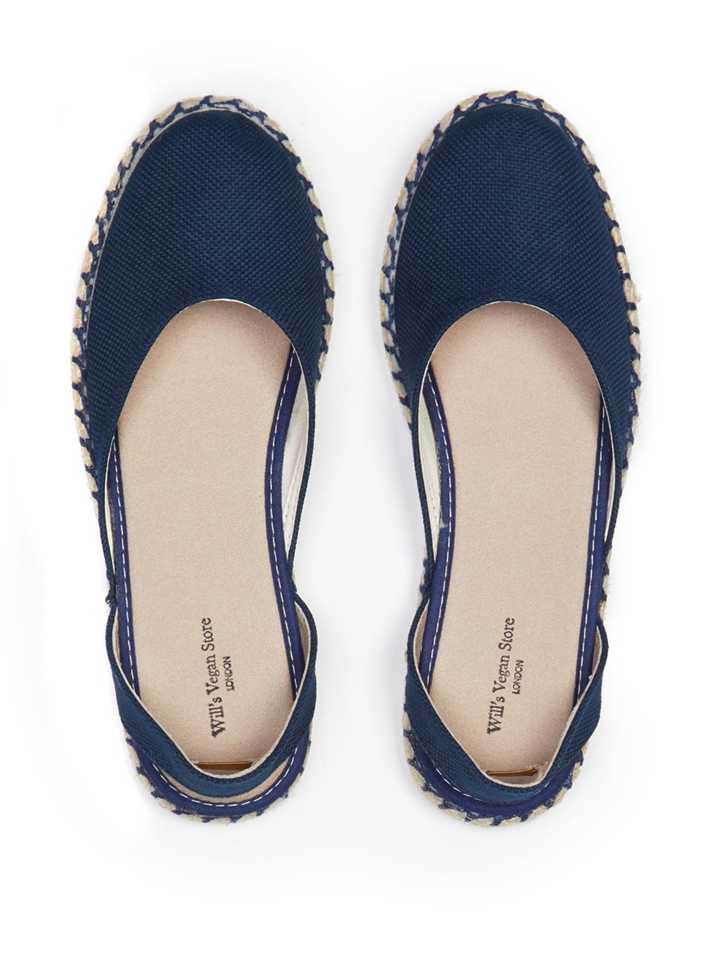 Recycelte Espadrille Slingbacks | Will's Vegan Shop