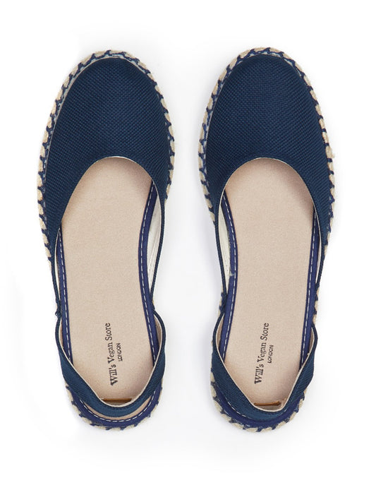 Recycelte Espadrille Slingbacks | Vegane Sandalen