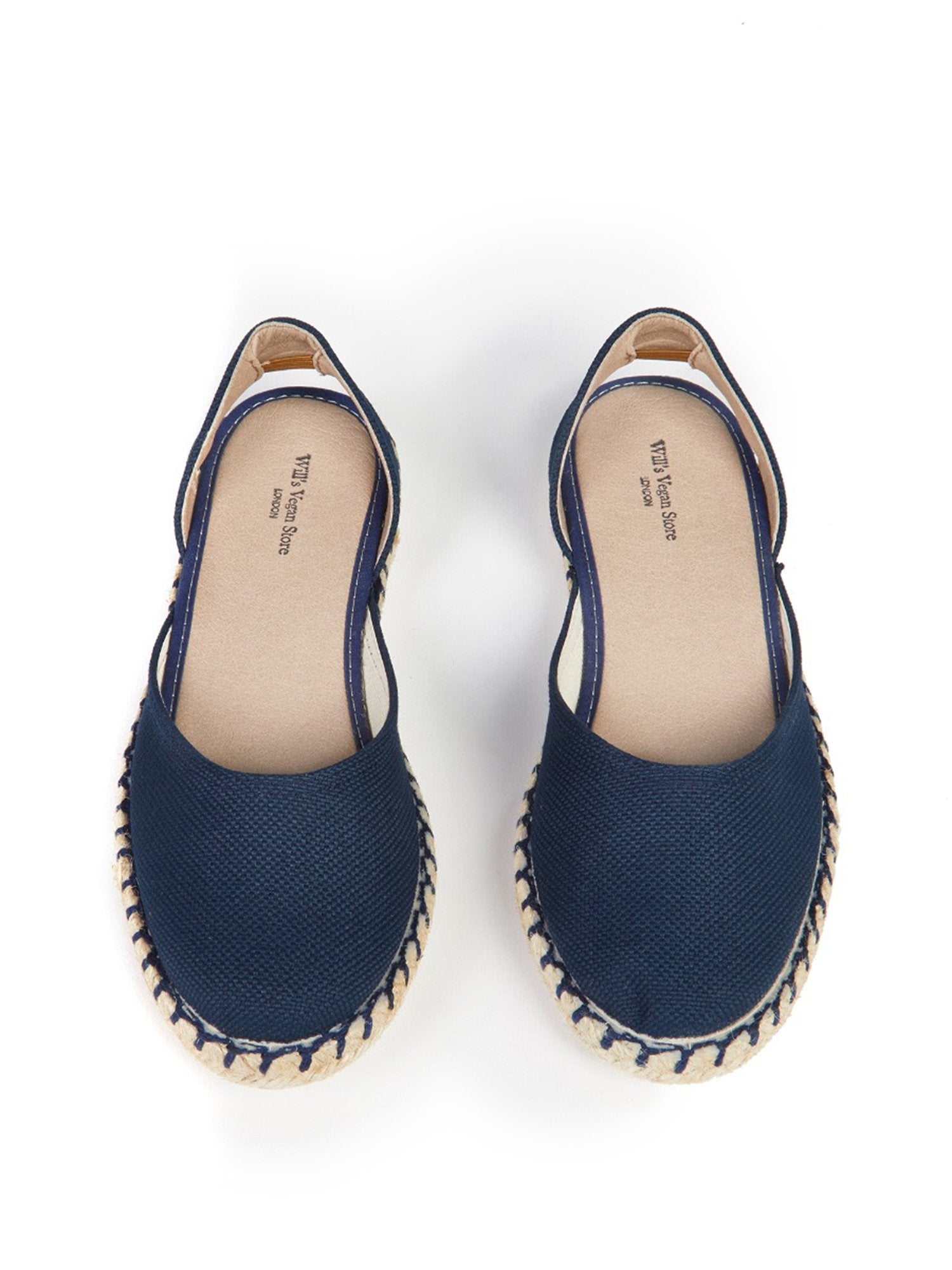 Recycelte Espadrille Slingbacks | Will's Vegan Shop