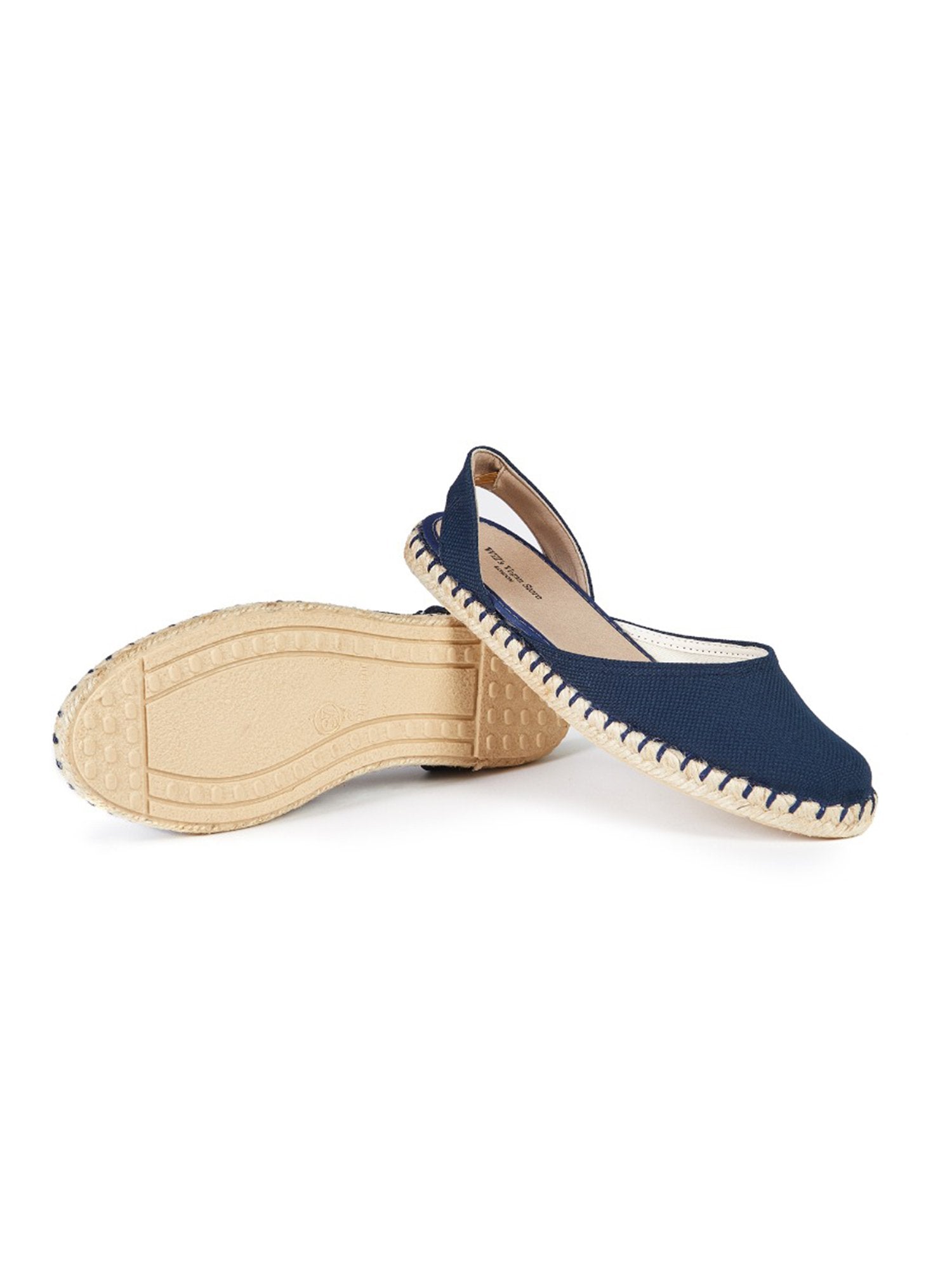 Recycelte Espadrille Slingbacks | Will's Vegan Shop