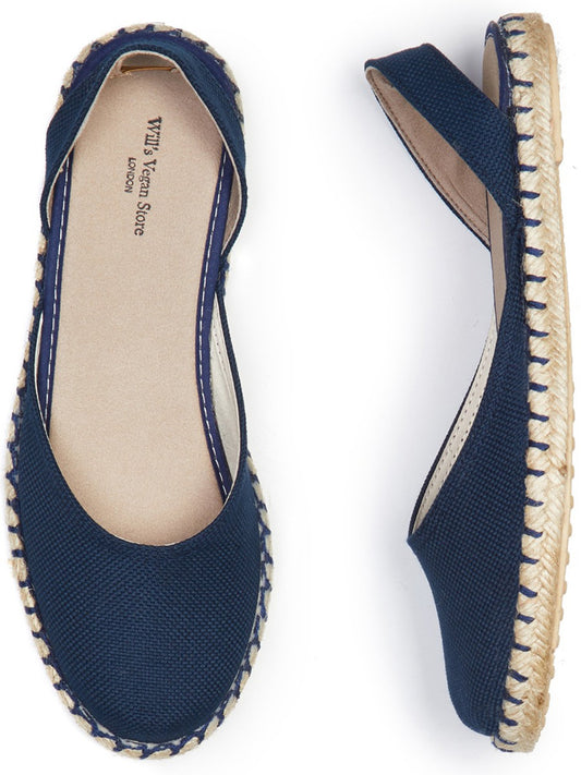 Recycelte Espadrille Slingbacks | Vegane Sandalen