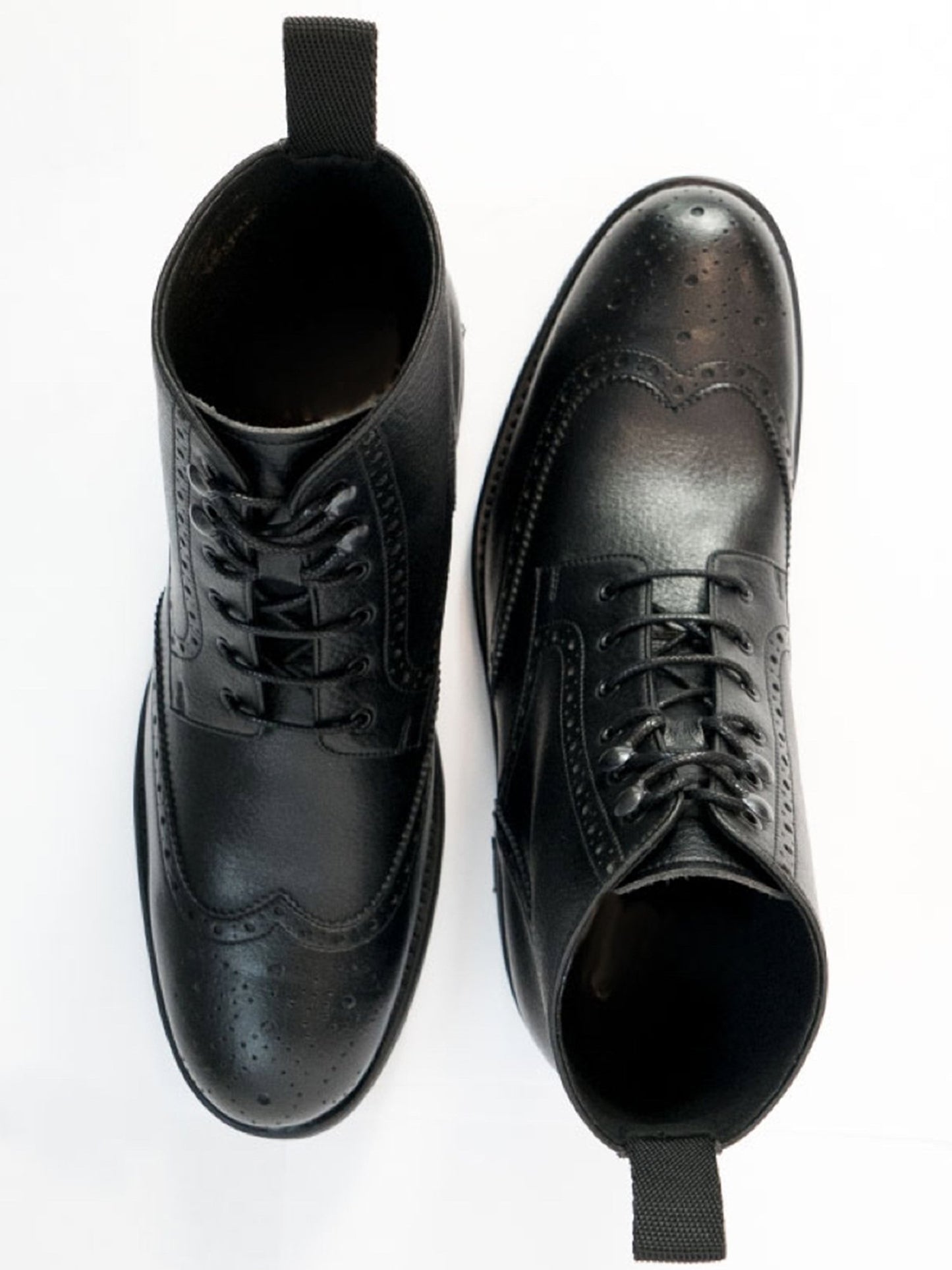 Goodyear Welt Brogue-Stiefel | Will's Vegan Shop