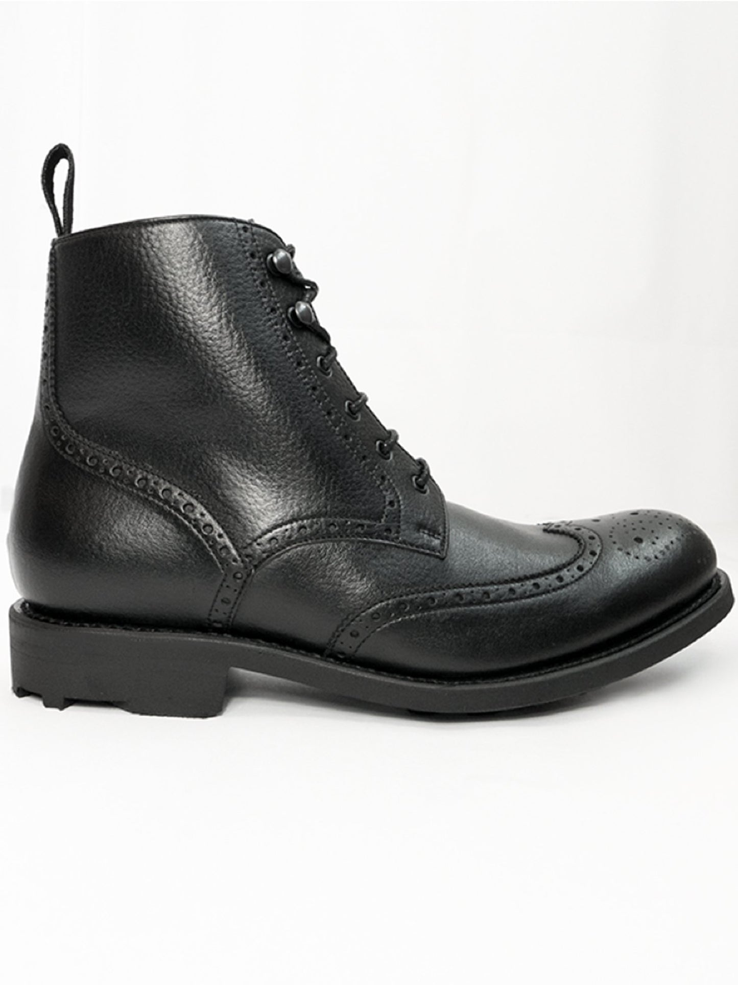 Goodyear Welt Brogue-Stiefel | Will's Vegan Shop