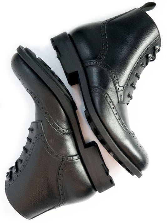 Goodyear Welt Brogue-Stiefel | Vegan Goodyear