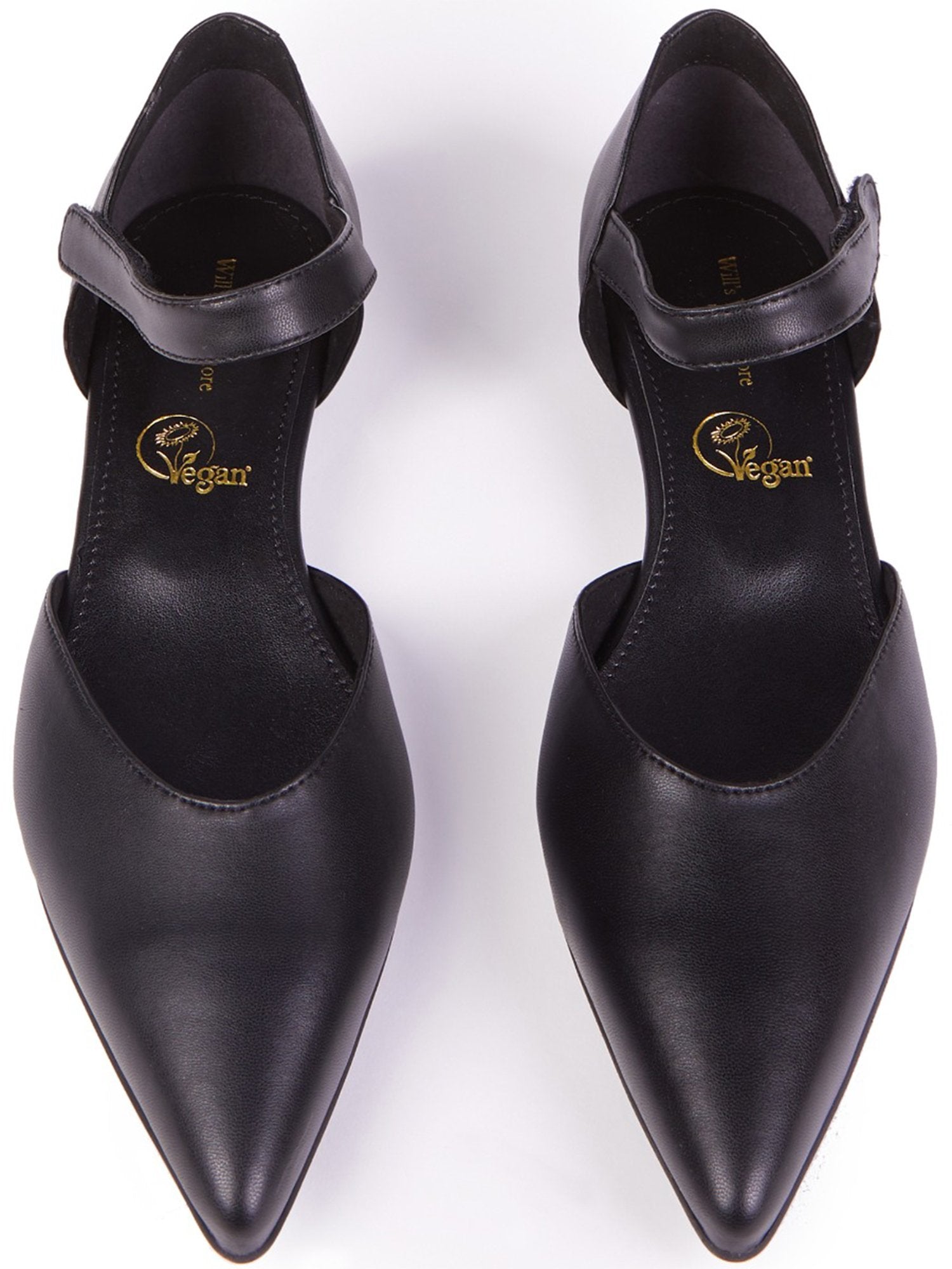 Flache Schuhe mit spitzer Zehe | Will's Vegan Shop