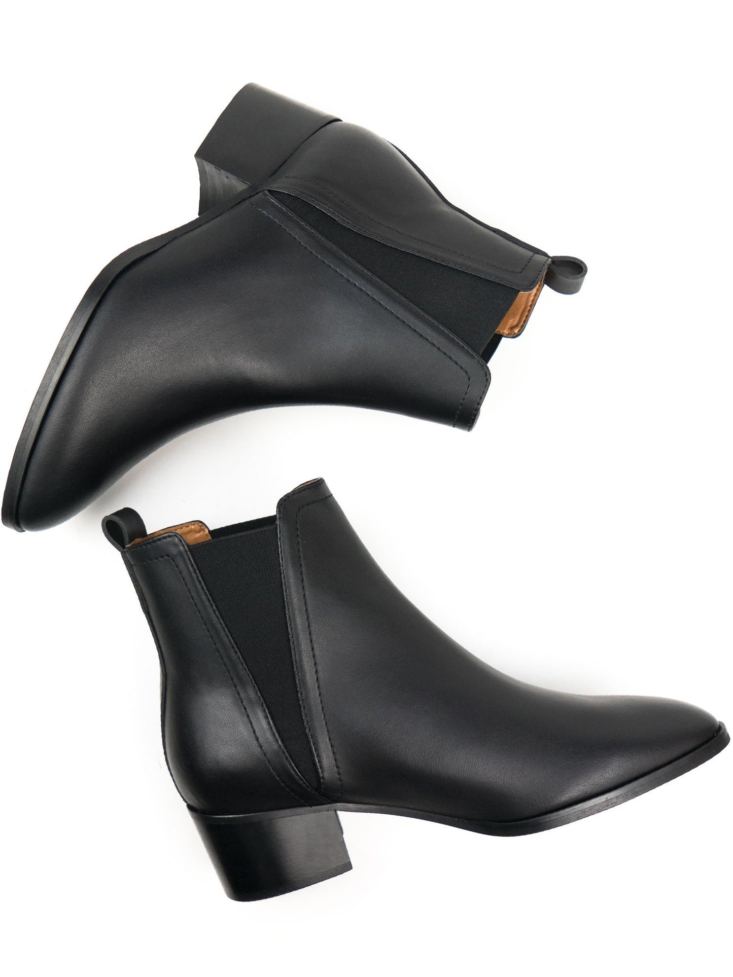 Spitz zulaufende Chelsea-Stiefel | Will's Vegan Shop