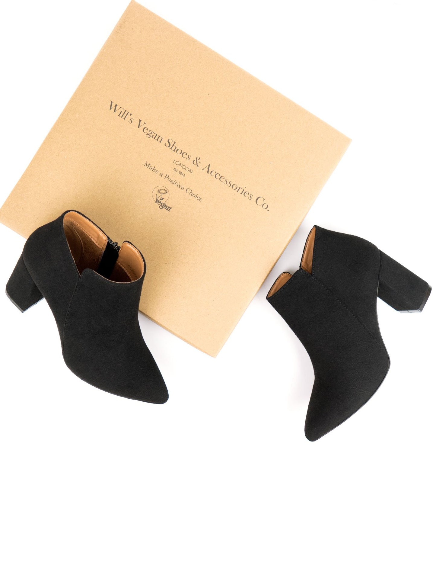 Spitz zulaufende Stiefel | Will's Vegan Shop