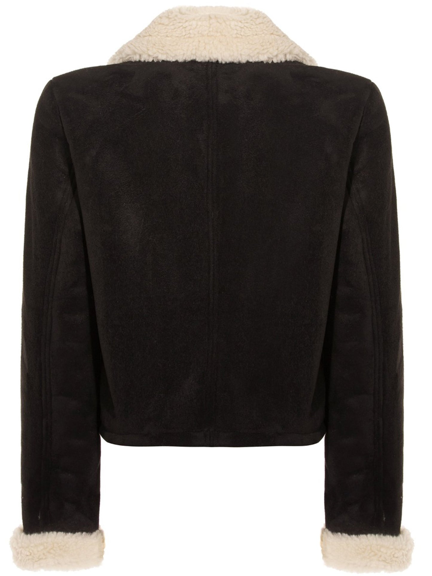 Recycelte Vegane Shearling Moto Jacke | Will's Vegan Shop