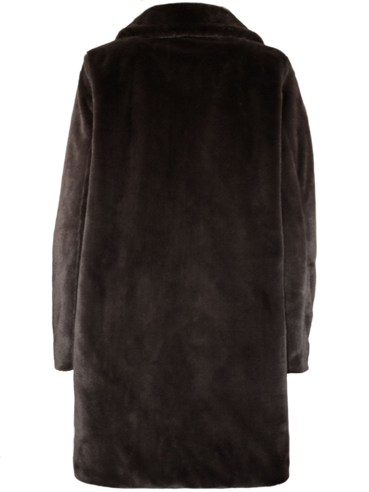 Manteau en fourrure vegan recyclée