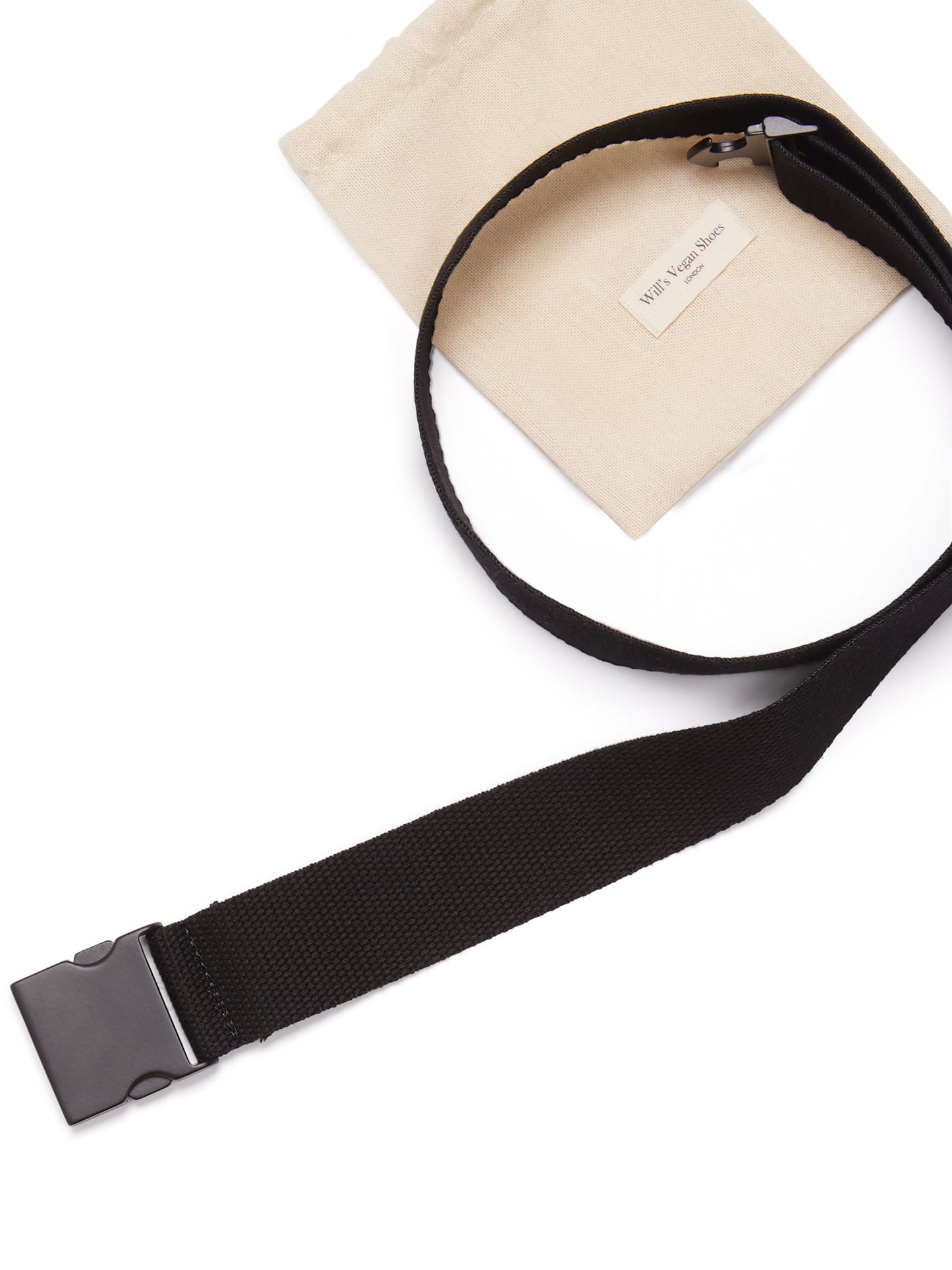 4cm Tencel™ & Metall-Clip-Gürtel