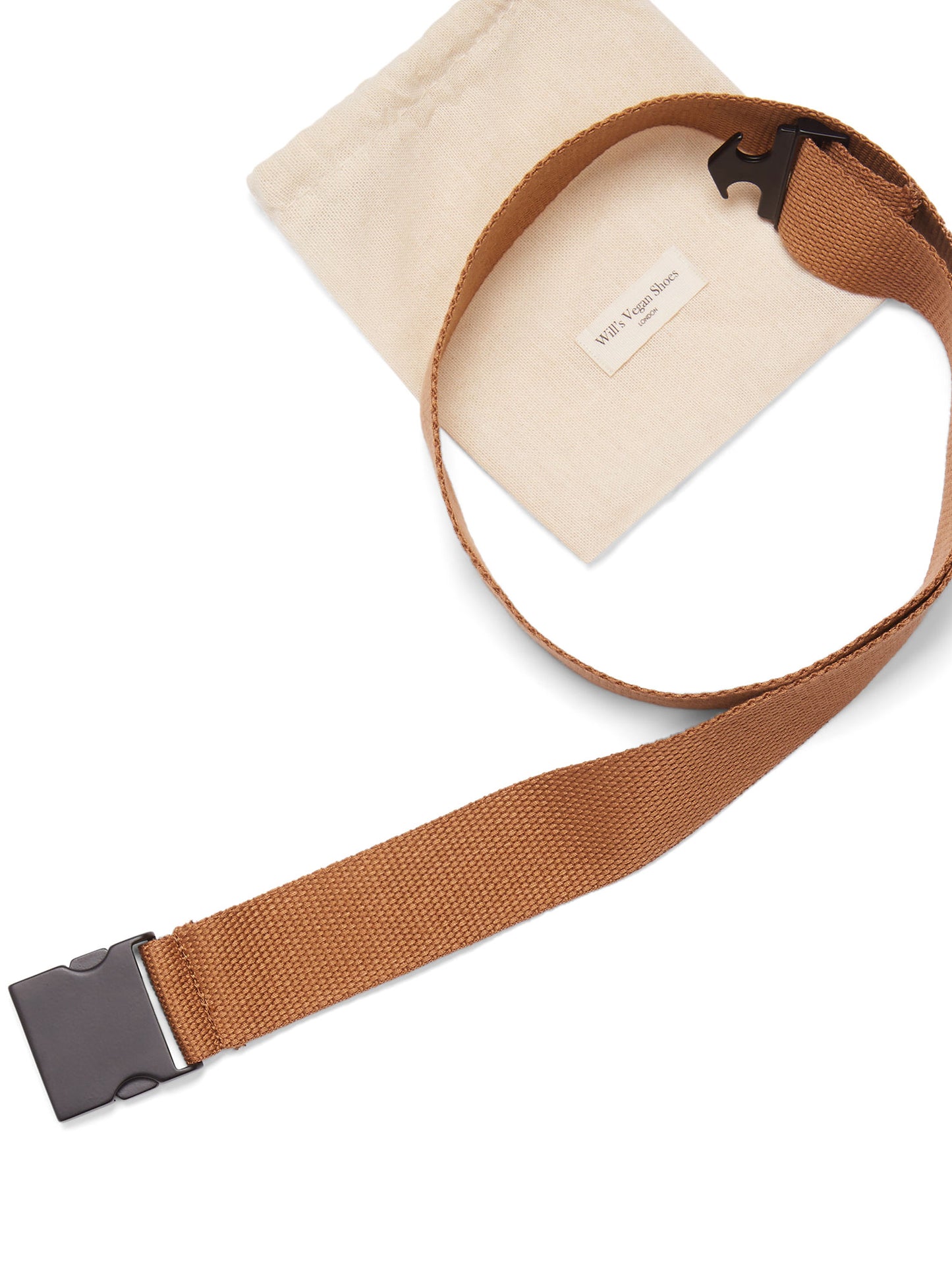 4cm Tencel™ & Metall-Clip-Gürtel
