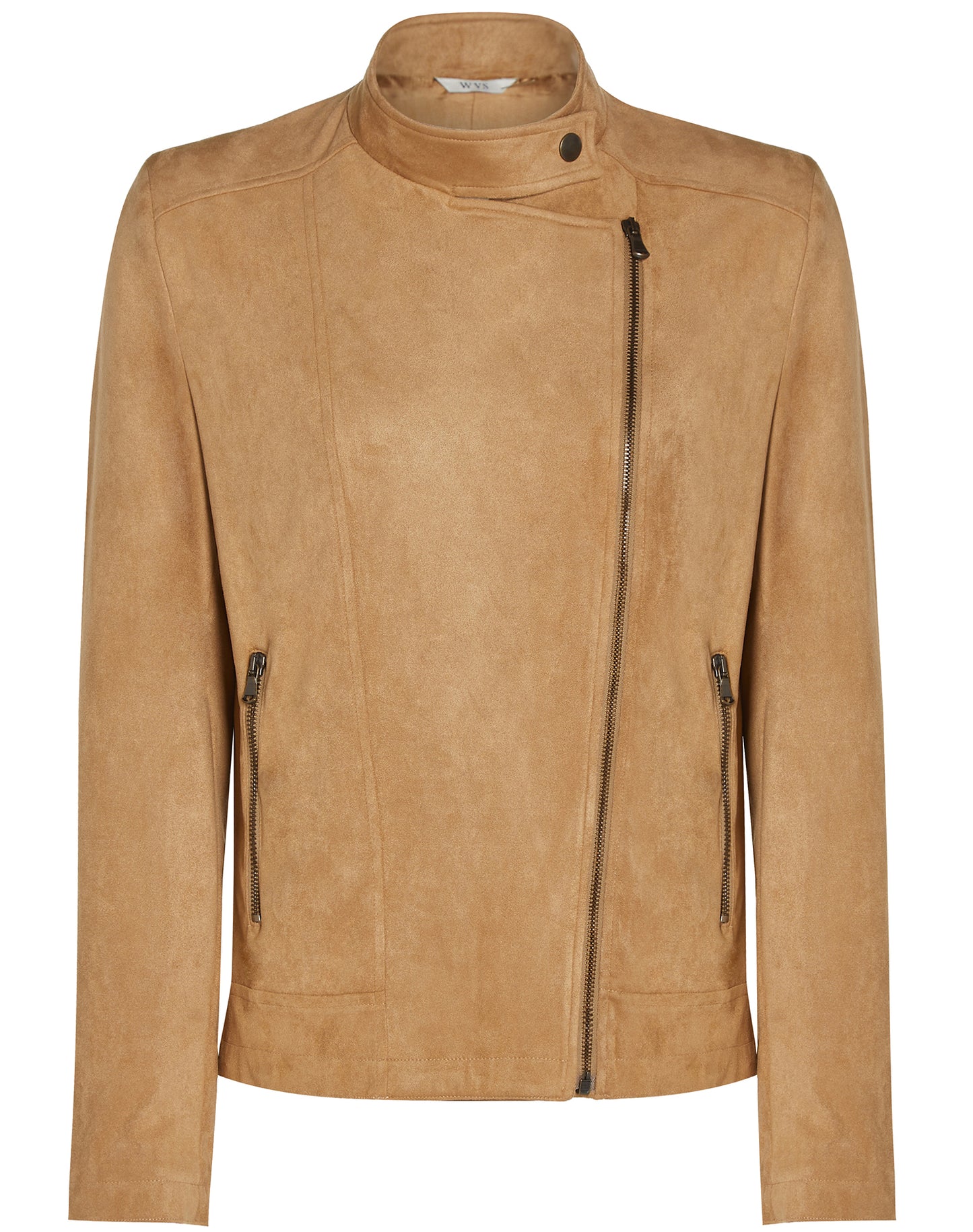 Veste en daim végétalien