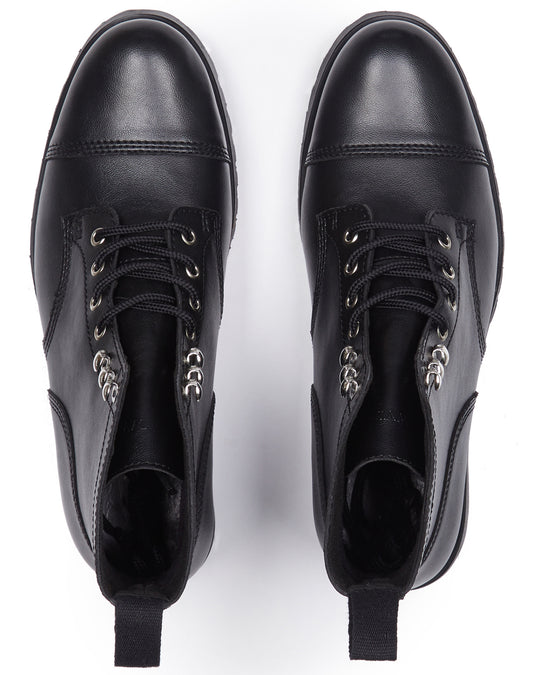 Weit geschnittene Arbeitsstiefel | Vegane Stiefel