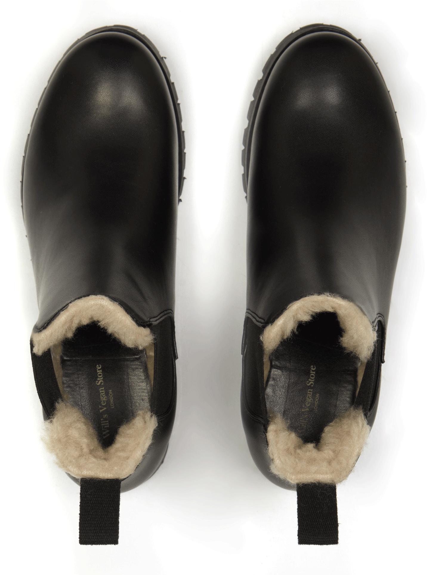 Luxe isolierte Chelsea-Stiefel mit tiefem Profil