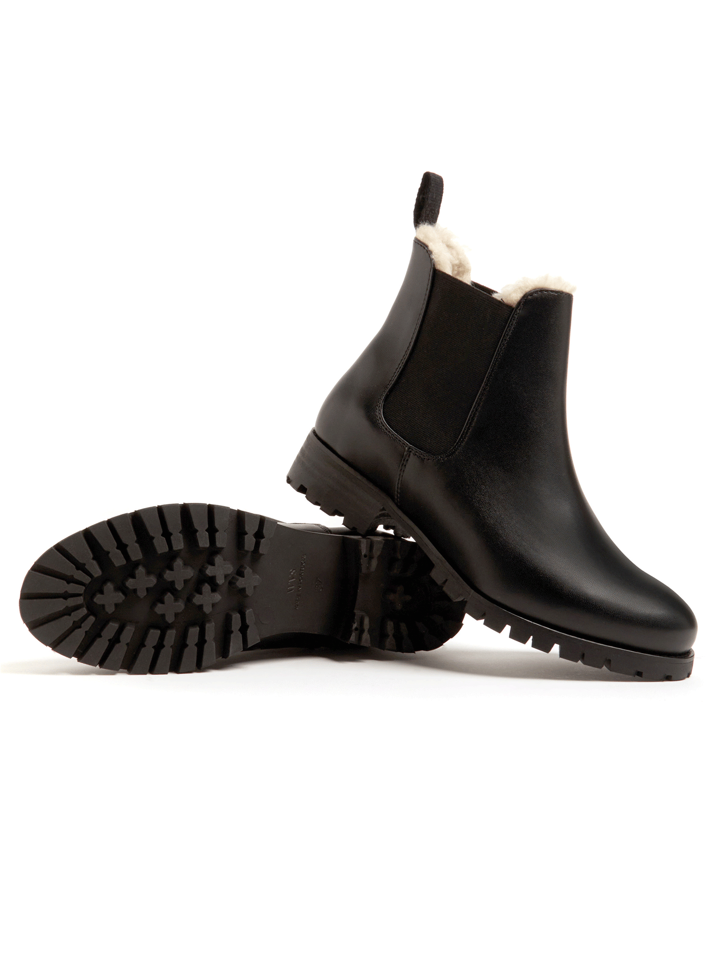 Luxe isolierte Chelsea-Stiefel mit tiefem Profil