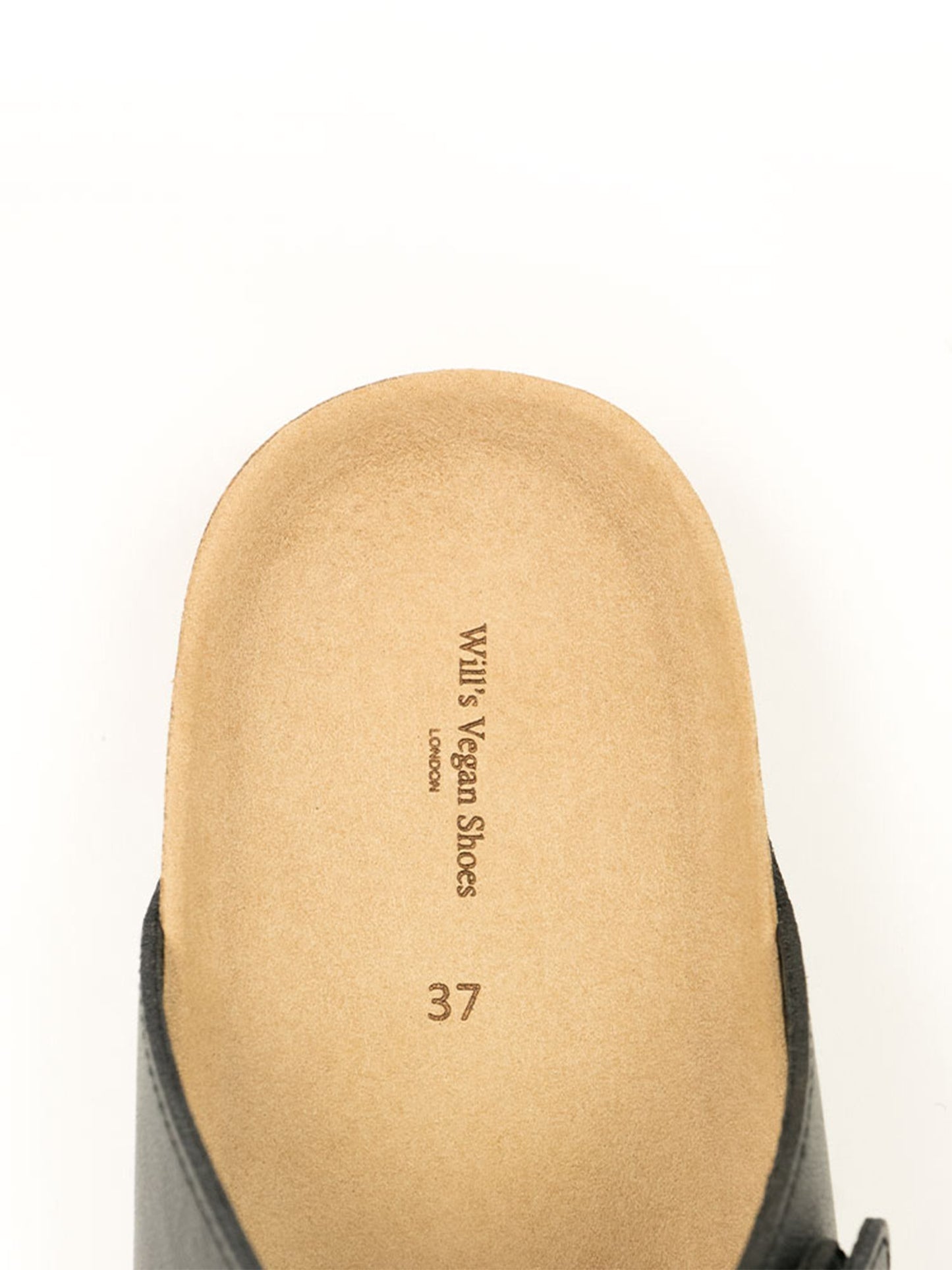 Zwei-Riemen-Fußbett-Sandalen | Will's Vegan Shop