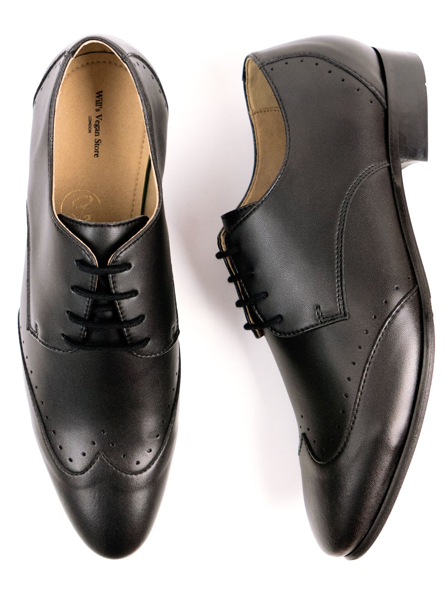 Slim Sole Brogues | Will's Vegan Shop