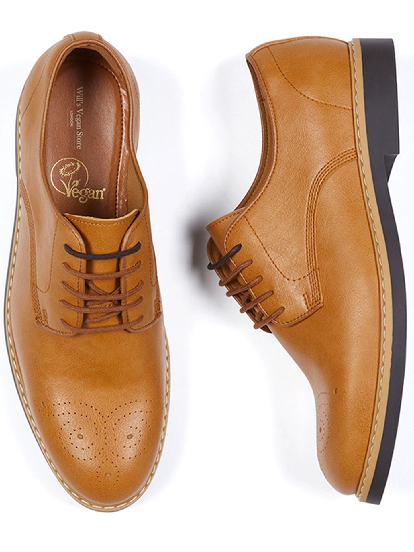 Unterschrift Brogues | Will's Vegan Shop