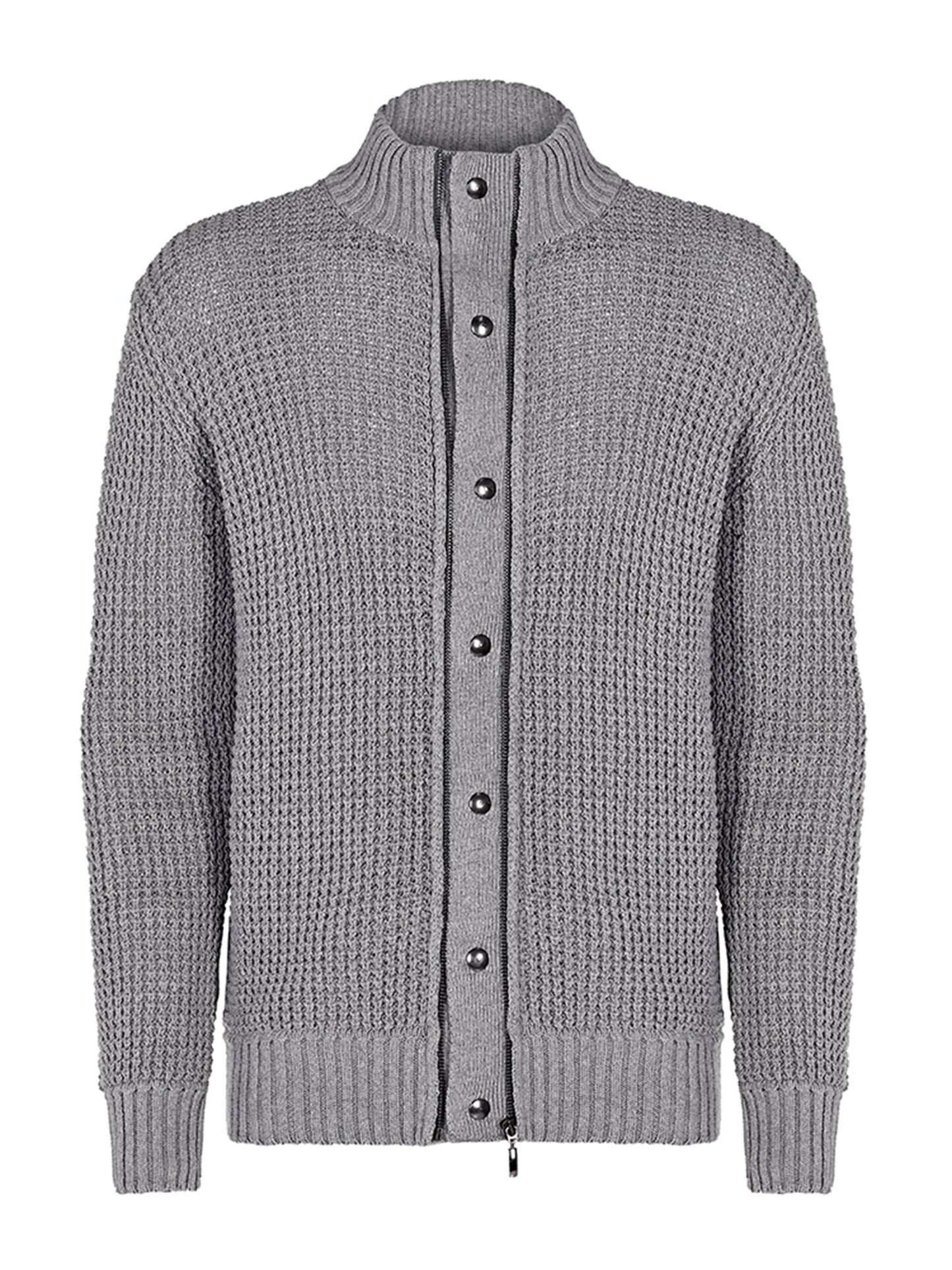 Recycelte Waffel-Strickjacke | Will's Vegan Shop