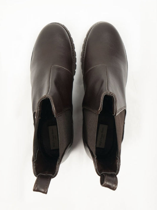 Chelsea-Stiefel mit tiefem Profil | Vegane Stiefel