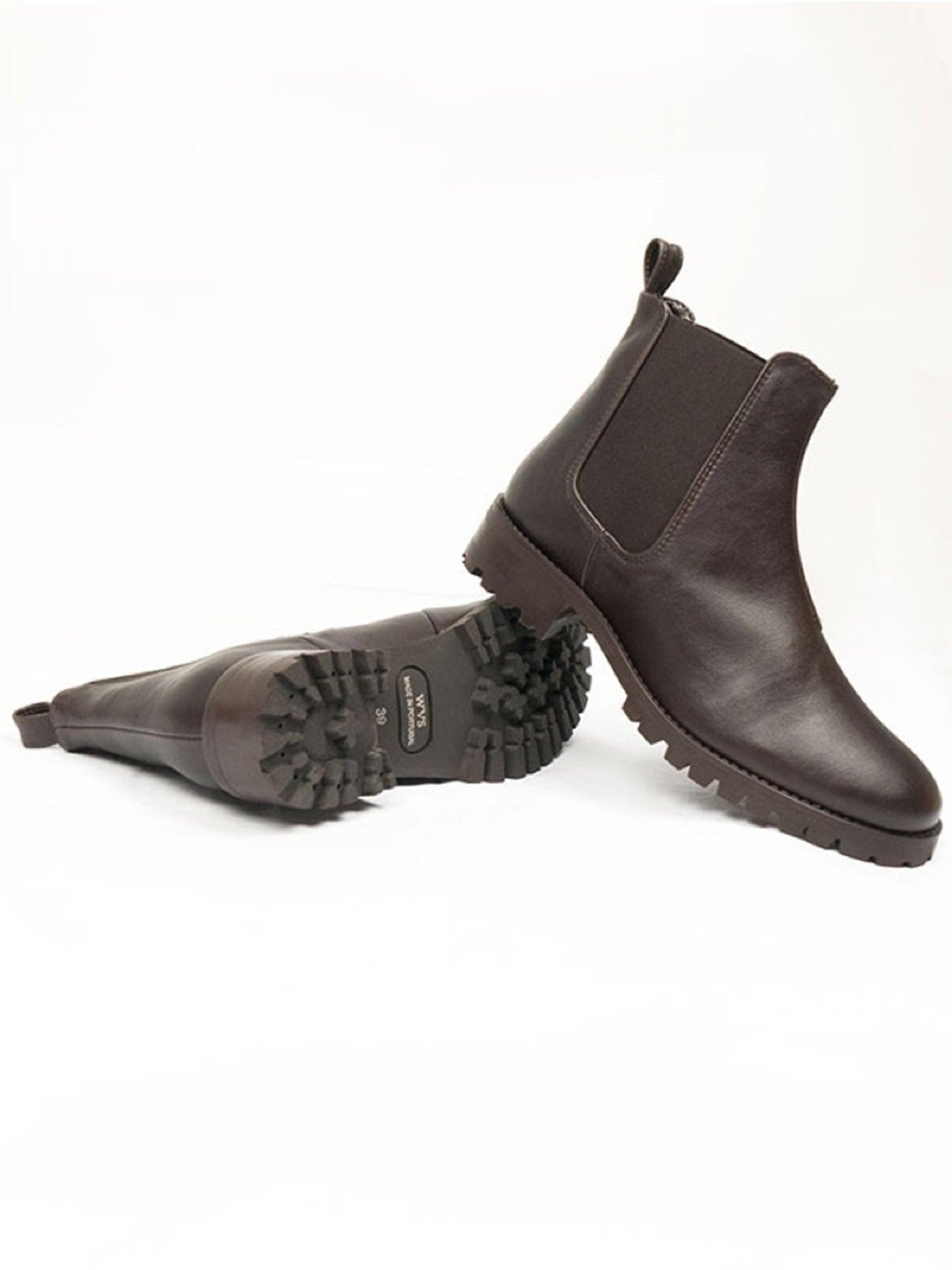 Chelsea-Stiefel mit tiefem Profil | Will's Vegan Shop