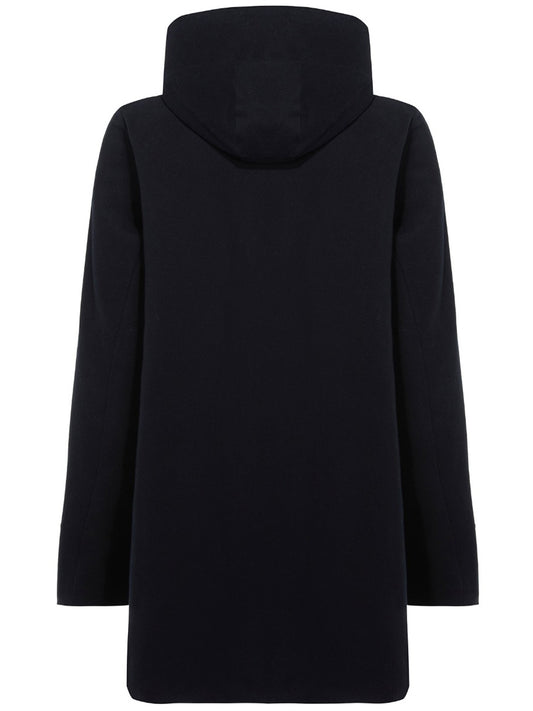 Veganer Wollmantel mit Kapuze | Vegane Mäntel und Jacken