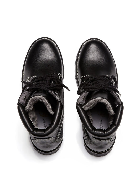 Isolierte Dock-Stiefel | Vegane Winterstiefel