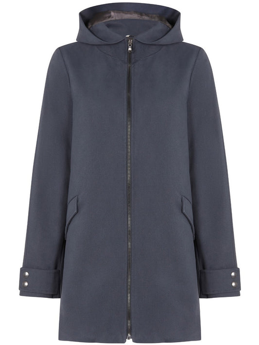 Veganer Wollmantel mit Kapuze | Vegane Mäntel und Jacken