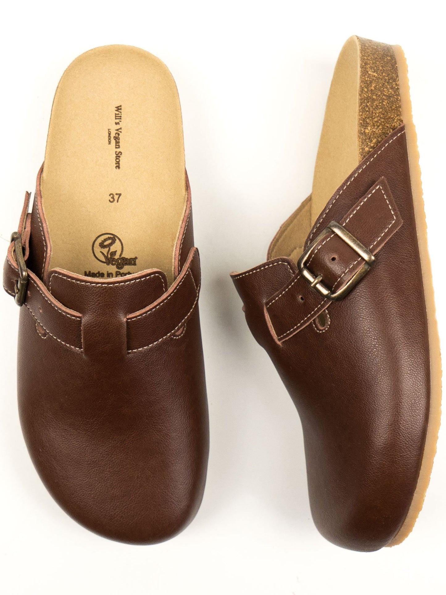 Clog-Fußbett-Sandalen | Will's Vegan Shop