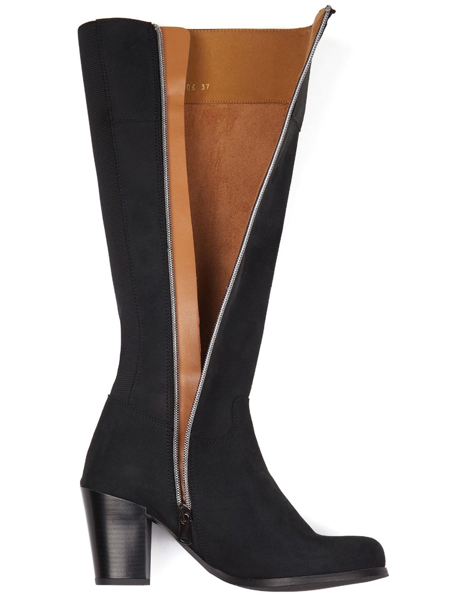 Kniehohe Stiefel mit Absatz | Will's Vegan Shop