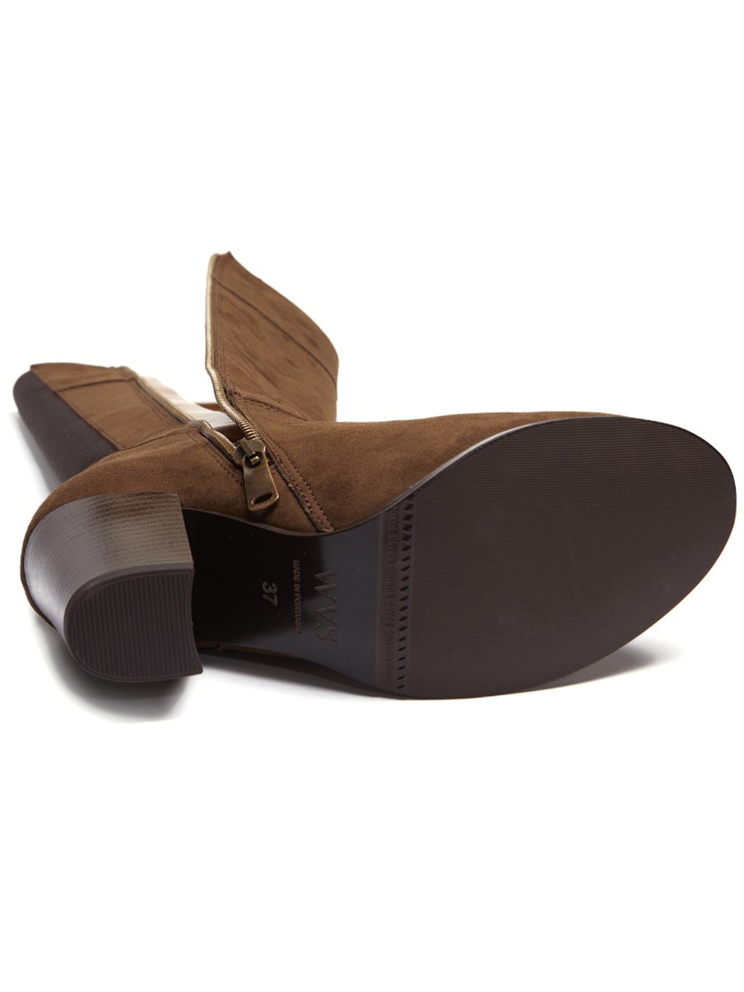 Kniehohe Stiefel mit Absatz | Will's Vegan Shop